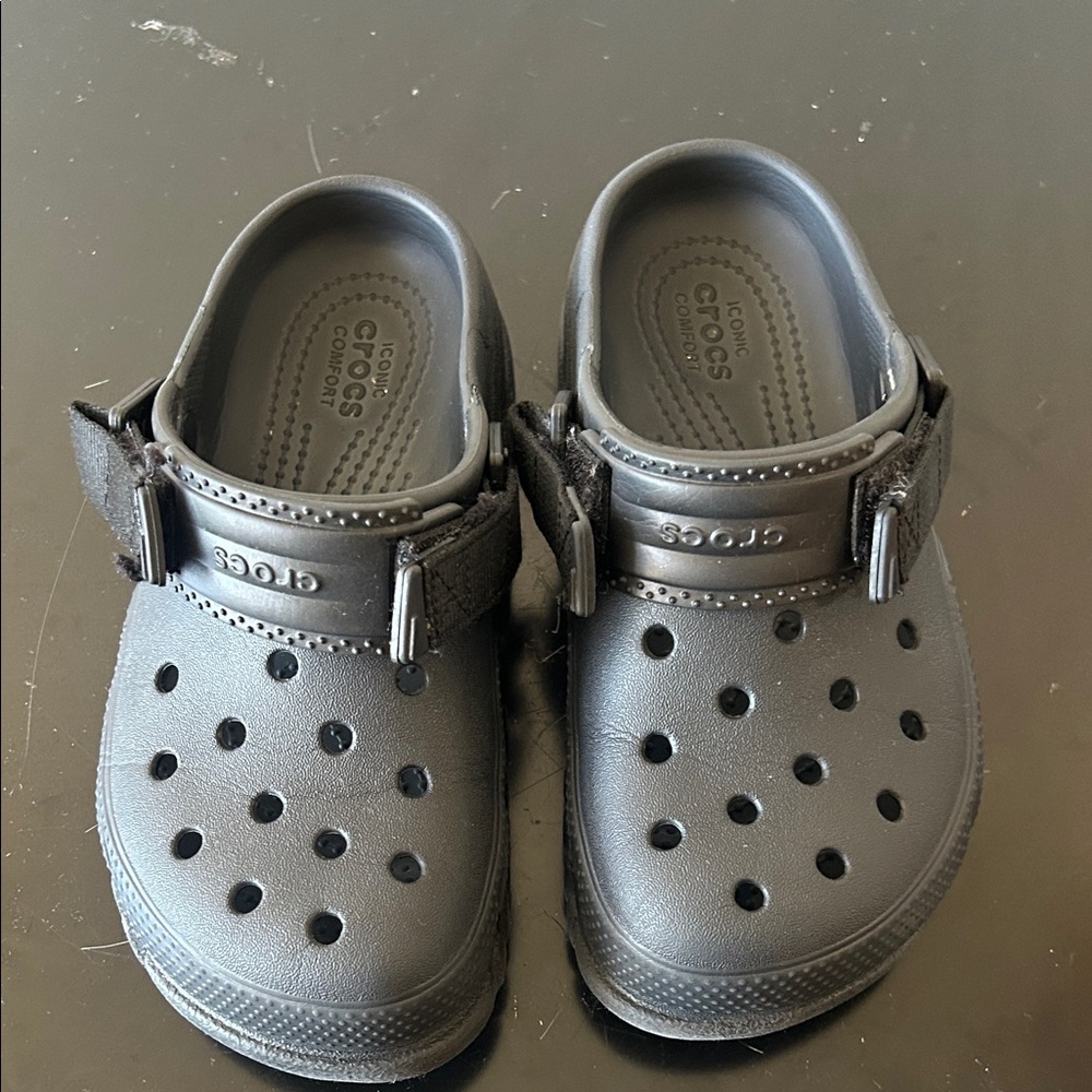 CROCS Kids' Black Sandals